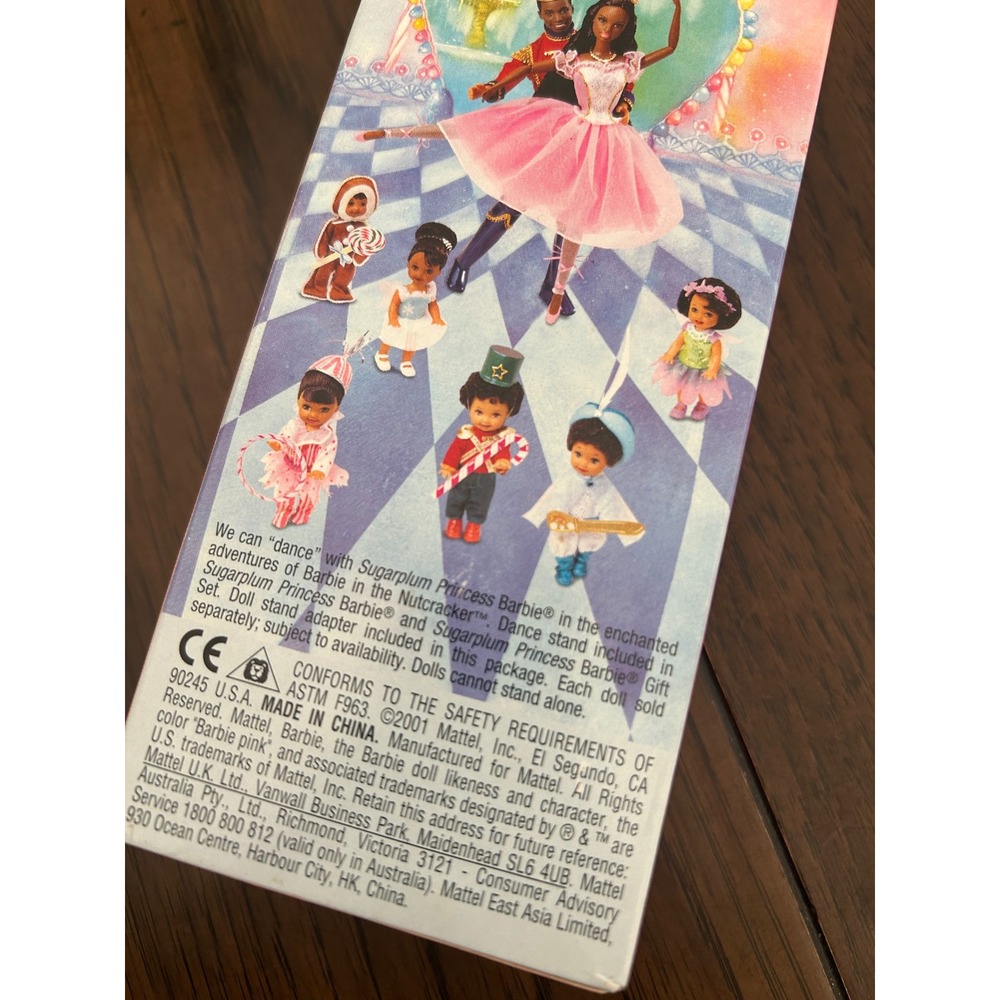 Mattel Kelly Tommy as Gingerbread Boy Barbie in The Nutcracker Doll 2001 53451 - Picture 3 of 4
